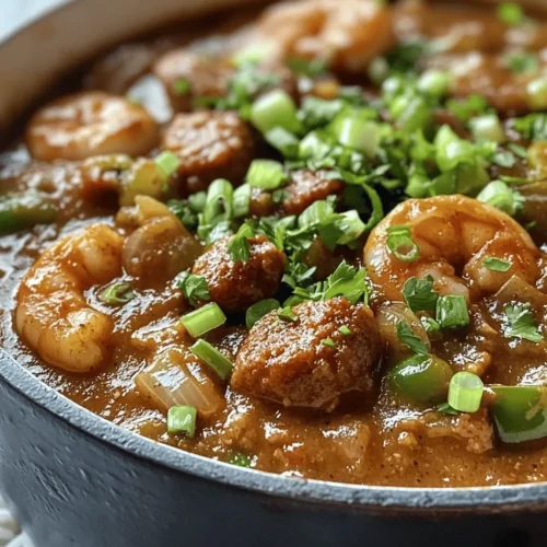 Gumbo is more than just a dish; it’s a flavorful experience steeped in the rich cultural heritage of Louisiana. Originating from the vibrant fusion of Cajun and Creole traditions, this hearty stew celebrates the diverse influences of French, African, Spanish, and Native American cuisines. It’s a dish that tells a story, one simmered over time, reflecting the history of its people and the land they inhabit. Whether served at family gatherings, festive celebrations, or simply enjoyed on a cozy night in, gumbo embodies the spirit of comfort food.
