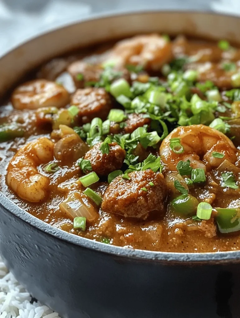 Gumbo is more than just a dish; it’s a flavorful experience steeped in the rich cultural heritage of Louisiana. Originating from the vibrant fusion of Cajun and Creole traditions, this hearty stew celebrates the diverse influences of French, African, Spanish, and Native American cuisines. It’s a dish that tells a story, one simmered over time, reflecting the history of its people and the land they inhabit. Whether served at family gatherings, festive celebrations, or simply enjoyed on a cozy night in, gumbo embodies the spirit of comfort food.
