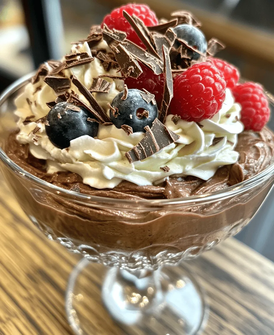In recent years, there has been a significant shift towards healthier eating habits, and this trend has extended to the realm of desserts. Gone are the days when a sweet indulgence meant sacrificing one’s health goals. Today, food enthusiasts and health-conscious individuals alike are seeking out desserts that are not only delicious but also nutritious. Among these emerging treats is the Chocolate Avocado Mousse, a delightful blend of rich flavors and wholesome ingredients that redefine what it means to have a sweet tooth.