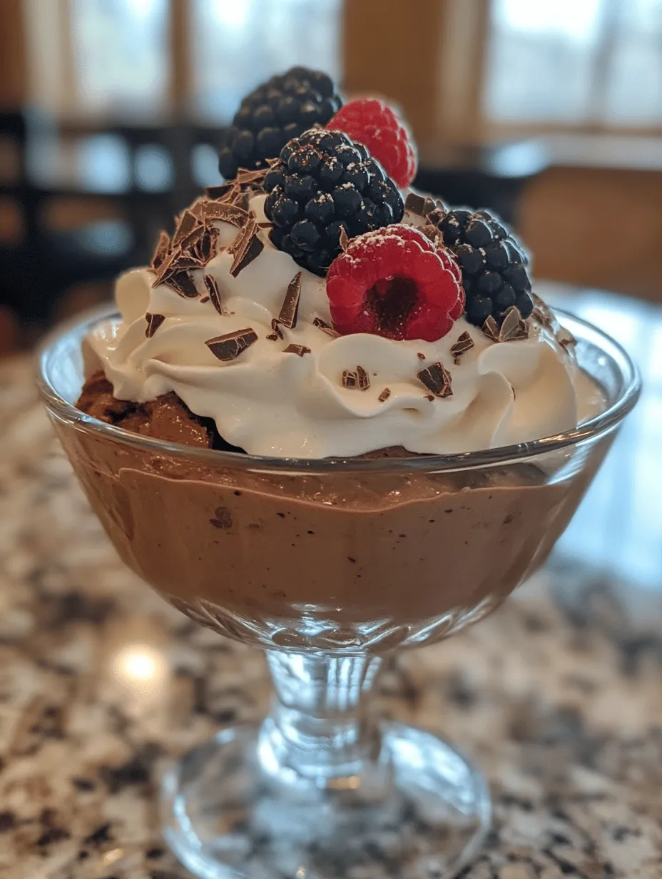 In recent years, there has been a significant shift towards healthier eating habits, and this trend has extended to the realm of desserts. Gone are the days when a sweet indulgence meant sacrificing one’s health goals. Today, food enthusiasts and health-conscious individuals alike are seeking out desserts that are not only delicious but also nutritious. Among these emerging treats is the Chocolate Avocado Mousse, a delightful blend of rich flavors and wholesome ingredients that redefine what it means to have a sweet tooth.