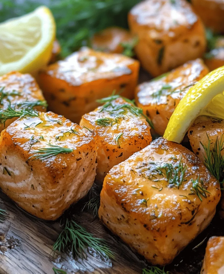 Are you looking for a quick and delectable seafood dish that can elevate your everyday dining or impress guests at special occasions? Look no further than Savory Lemon Butter Salmon Bites. This dish combines the rich, buttery flavors of fresh salmon with the vibrant zest of lemon and aromatic herbs, creating a symphony of tastes that dance on your palate. Not only is this recipe easy to prepare, but it also requires minimal ingredients, making it a perfect choice for a weeknight dinner or an elegant appetizer for a gathering.