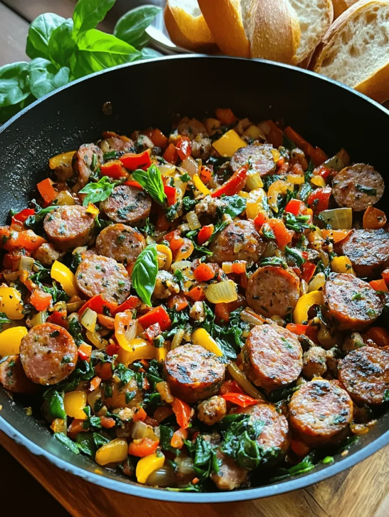 When it comes to hearty meals that warm the soul, few dishes can rival the appeal of Smoky Italian Sausage Delights. This recipe blends the robust flavors of Italian sausage with vibrant vegetables and aromatic herbs, creating a dish that is not only satisfying but also packed with layers of taste. Perfect for gatherings, weeknight dinners, or outdoor cooking, this dish offers a delightful combination of smoky, savory, and slightly sweet notes that tantalize the taste buds.