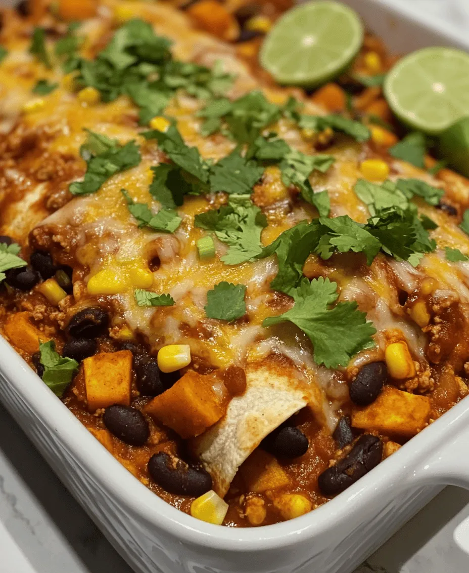 When it comes to comfort food, few dishes can match the warmth and satisfaction of enchiladas. This Turkey & Sweet Potato Enchiladas recipe combines savory flavors, wholesome ingredients, and a touch of creativity to create a meal that's not only delicious but also nutritious. Perfect for busy weeknights, this dish allows you to transform leftover turkey into a scrumptious dinner that your family will love.