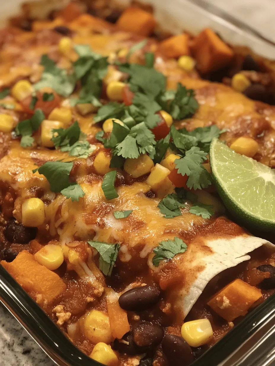When it comes to comfort food, few dishes can match the warmth and satisfaction of enchiladas. This Turkey & Sweet Potato Enchiladas recipe combines savory flavors, wholesome ingredients, and a touch of creativity to create a meal that's not only delicious but also nutritious. Perfect for busy weeknights, this dish allows you to transform leftover turkey into a scrumptious dinner that your family will love.