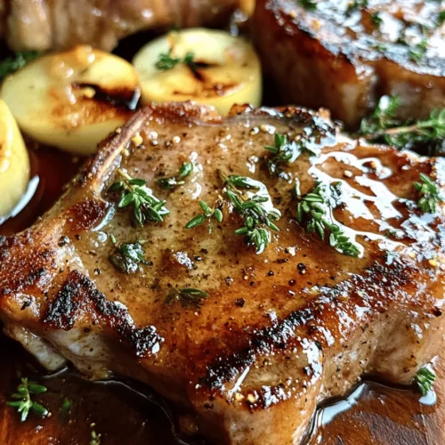 As the crispness of autumn settles in, there’s no better way to celebrate the season than with a hearty dish that captures its essence. The savory Pork Chops with Apple Cider Reduction is a perfect embodiment of the fall flavors we crave, combining tender, juicy pork with a rich and tangy apple cider sauce. This delightful recipe not only brings warmth to your dining table but also infuses a wonderful balance of savory and sweet that is sure to impress family and friends alike.