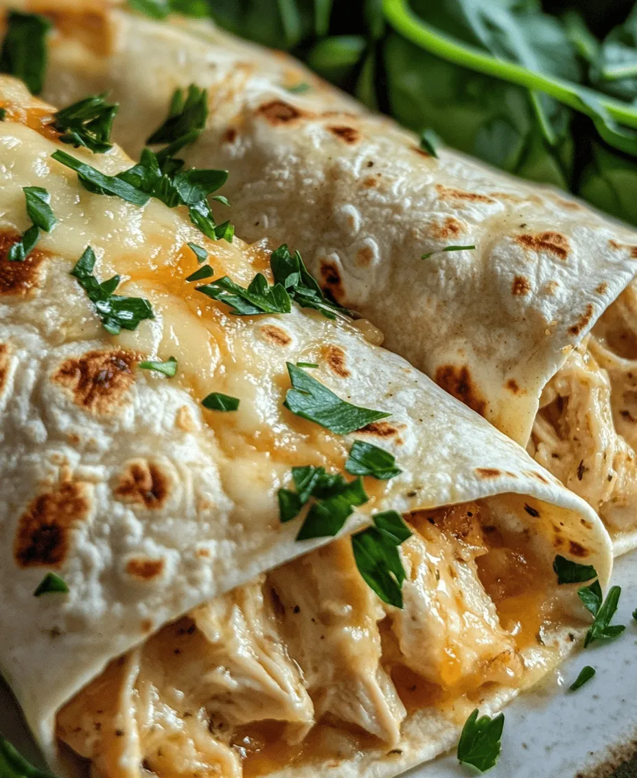 To create the perfect Cheesy Garlic Chicken Wraps, it's essential to understand the role each ingredient plays in this delightful dish. Let’s break down the key components that make these wraps truly special.