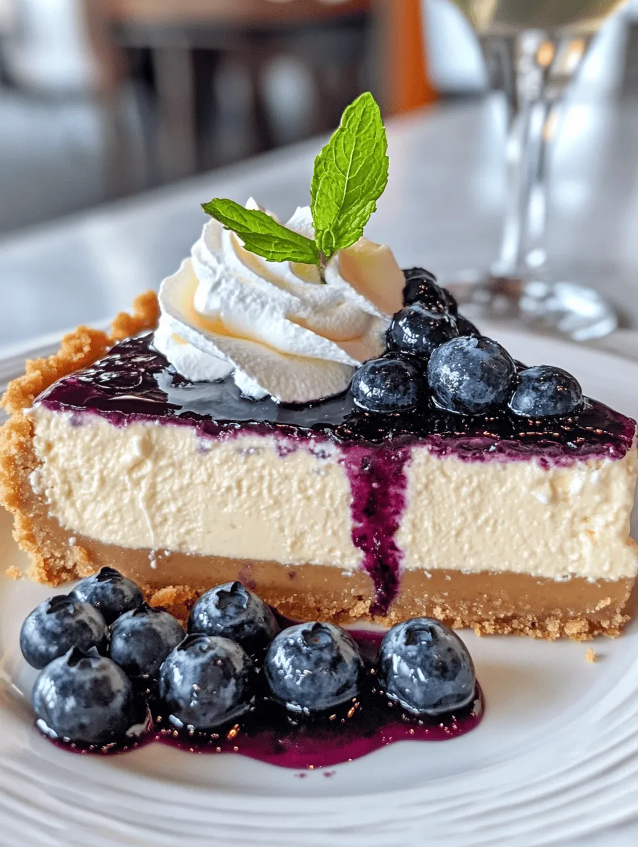 Cheesecakes have long held a beloved place in the hearts and stomachs of dessert enthusiasts around the world. Their rich, creamy texture and versatile flavor options make them a favorite choice for any occasion, whether it’s a family gathering, a festive celebration, or simply a well-deserved treat after a long day. Among the myriad of cheesecake varieties, blueberry cheesecake stands out with its delightful combination of creamy richness and fruity brightness.