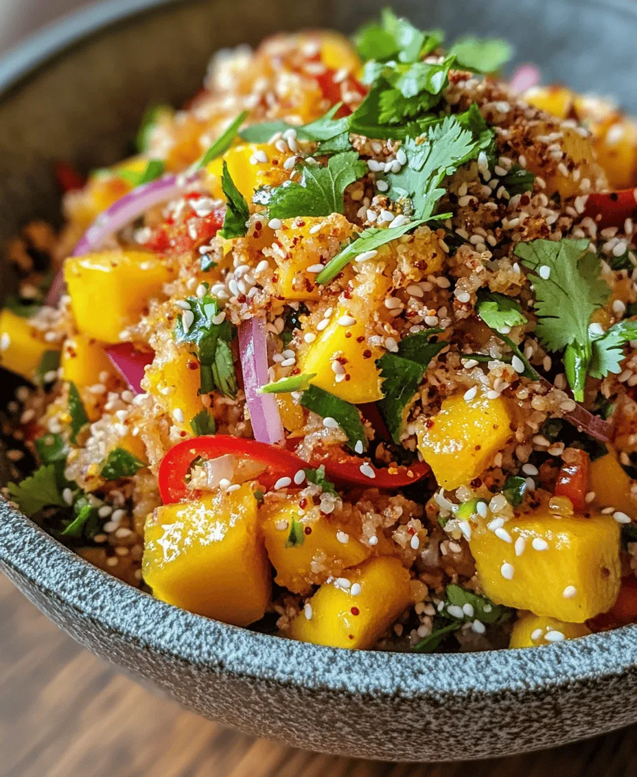 Fresh salads are a delightful way to enjoy a medley of flavors, textures, and vibrant colors, making them a staple in many cuisines around the world. They not only appeal to the eye but also provide a refreshing and nutritious option for meals. Among the myriad of salad options, the Savory Spicy Mango Coconut Salad stands out, offering a unique combination of tropical sweetness, savory elements, and a hint of spice that tantalizes the taste buds. This dish is perfect for summer picnics, barbecues, or as a light meal that transports you straight to a tropical paradise.