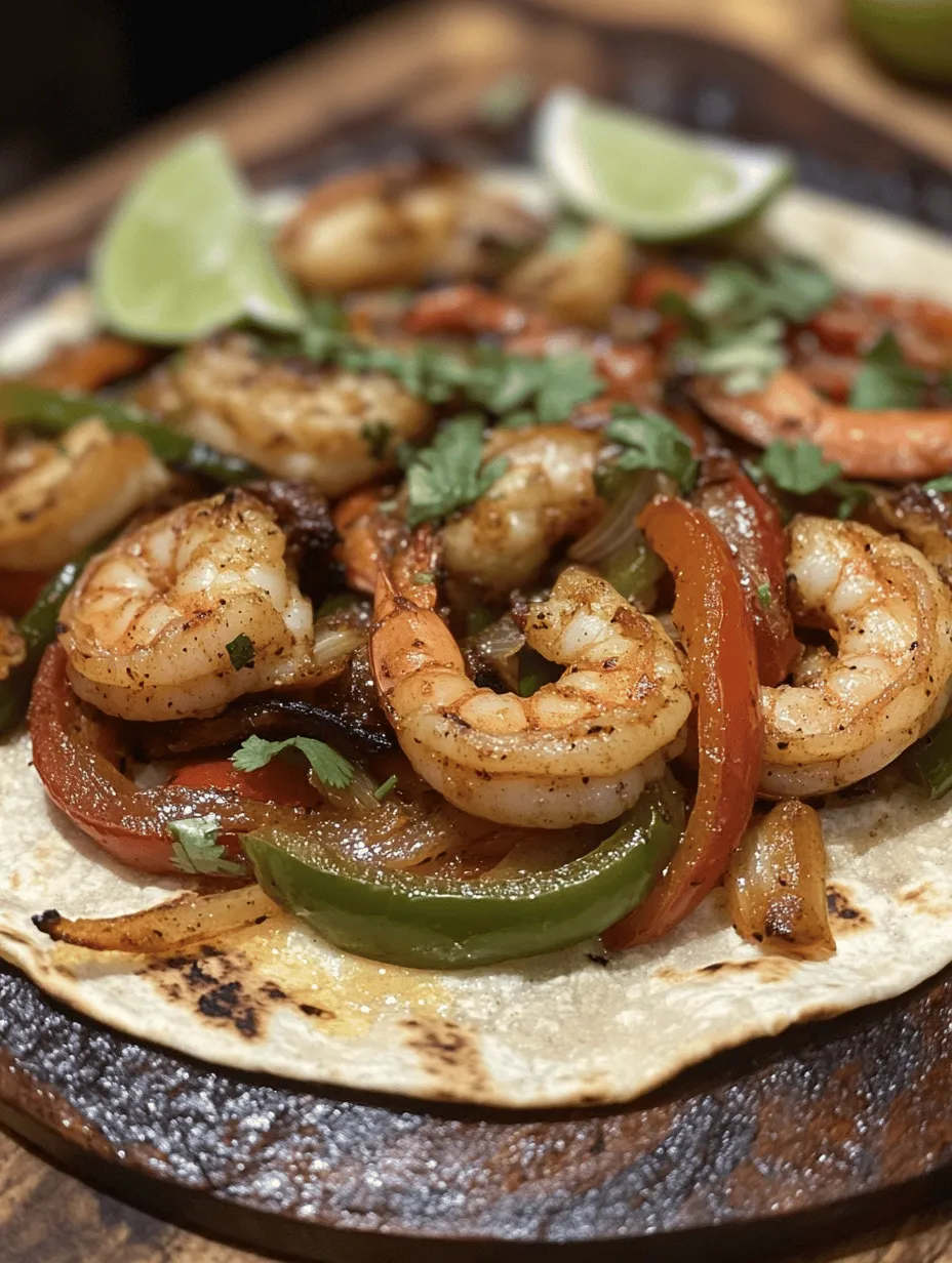 Fajitas have become a quintessential dish in Mexican cuisine, loved for their vibrant flavors and the interactive dining experience they offer. Originating from the Tex-Mex culinary tradition, fajitas have evolved over the years into a beloved meal enjoyed by families and friends across the globe. Whether it's a casual weeknight dinner or a festive gathering, the sizzling sound of fajitas being served is sure to excite the senses. Among the various types of fajitas, shrimp fajitas stand out as a vibrant, flavorful option that perfectly combines the freshness of seafood with the robust flavors of traditional Mexican spices.