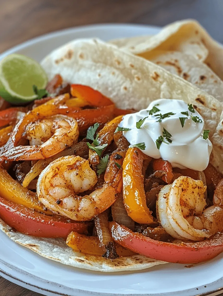 If you're looking for a quick and delightful way to elevate your weeknight dinners, Zesty Shrimp Fajitas are the perfect answer. This vibrant dish combines plump, juicy shrimp with colorful bell peppers and onions, all seasoned to perfection. The appeal of fajitas lies not only in their bold flavors but also in their versatility; they are a dish that can cater to various palates and dietary preferences. Whether you're hosting a casual gathering or simply want to enjoy a satisfying meal at home, shrimp fajitas are a fantastic choice.