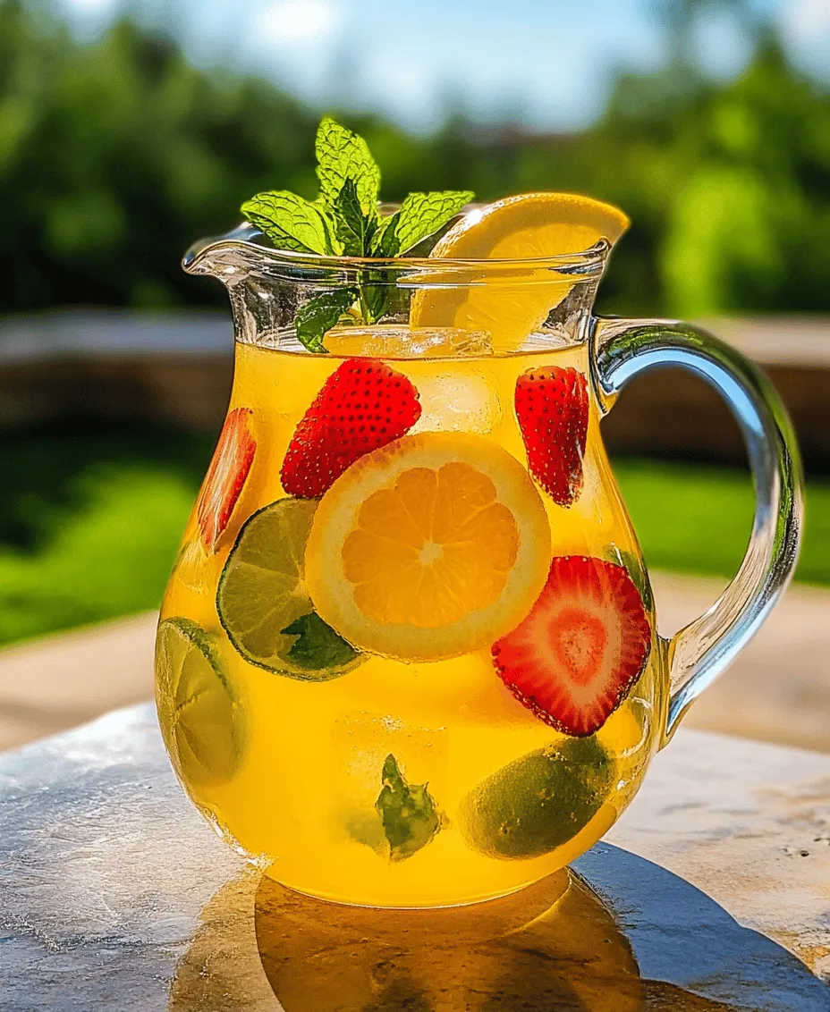 As the sun shines brighter and the days grow warmer, nothing quenches thirst quite like a tall, refreshing glass of lemonade. This classic summer beverage, with its perfect balance of tartness and sweetness, has been a staple of summertime gatherings for generations. Whether it’s enjoyed at backyard barbecues, picnics in the park, or simply on a lazy afternoon, lemonade represents the essence of summer. But why settle for the ordinary when you can elevate your lemonade experience with a vibrant twist? Enter 