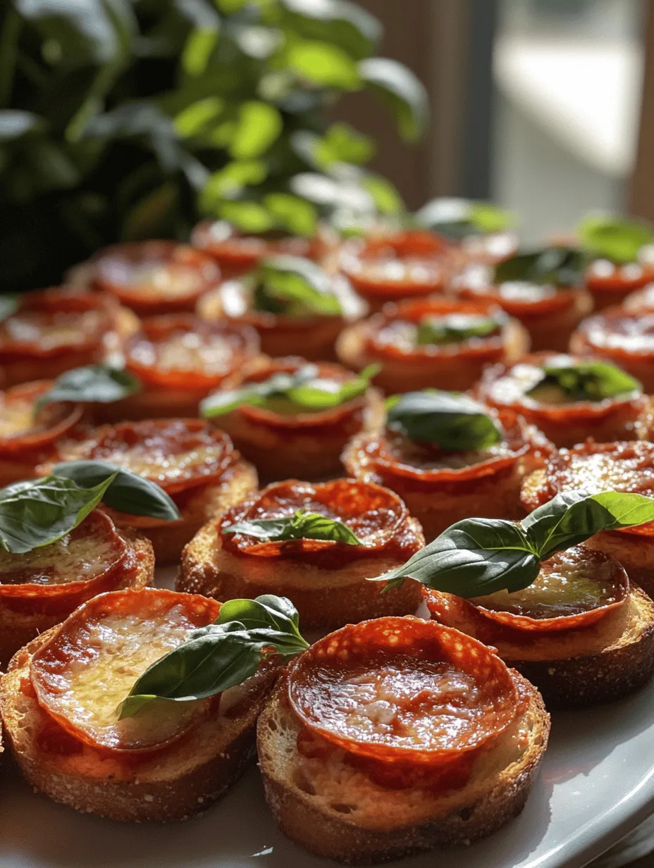 Mini Garlic Toast Pizzas are the quintessential snack that checks all the boxes for a quick, delicious, and universally loved dish. Whether you're hosting a casual get-together, enjoying a movie night at home, or simply looking for a delightful dinner option, these bite-sized pizzas are guaranteed to please. The magic lies in their combination of crispy garlic bread, a gooey layer of cheese, and a plethora of customizable toppings, making them a crowd favorite for all ages.