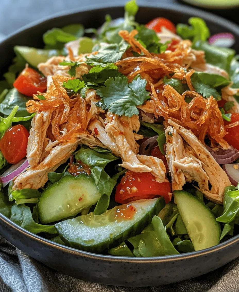 The Bang Bang Chicken Salad has gained immense popularity recently, especially among those looking to indulge in a meal that is as healthy as it is satisfying. This salad is an excellent representation of how one can enjoy a protein-packed dish while still incorporating an abundance of fresh vegetables. The vibrant flavors and unique textures make it a go-to choice for lunch or dinner, especially during warmer months when fresh produce is at its peak.