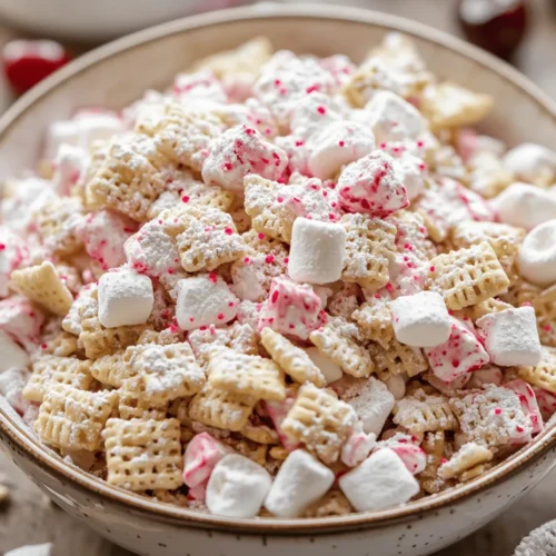 If you're on the hunt for a delightful snack that combines the nostalgic flavors of childhood treats with the sophisticated taste of dessert, look no further than Cherry Cheesecake Puppy Chow Delight. This fun, sweet snack is not only visually appealing but also an irresistible combination of flavors that will leave your taste buds tingling. With its creamy texture and refreshing cherry undertones, this unique twist on the popular puppy chow recipe stands out as a must-try for dessert lovers and snack enthusiasts alike.
