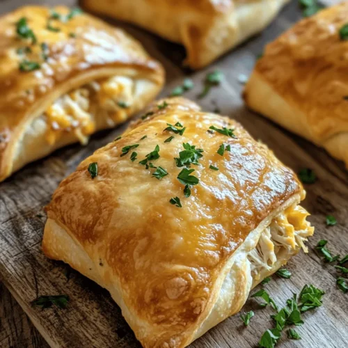 Comfort food has an undeniable ability to evoke feelings of warmth and nostalgia. Whether it’s a rainy day or a bustling family gathering, easy-to-make recipes have a way of bringing joy and satisfaction to our kitchens. One such dish that stands out in the realm of comfort food is the Cheesy Chicken Delight Crescent Rolls. This delightful recipe combines the heartiness of tender chicken with the creamy richness of cheese, all wrapped in flaky crescent dough that puffs beautifully in the oven.