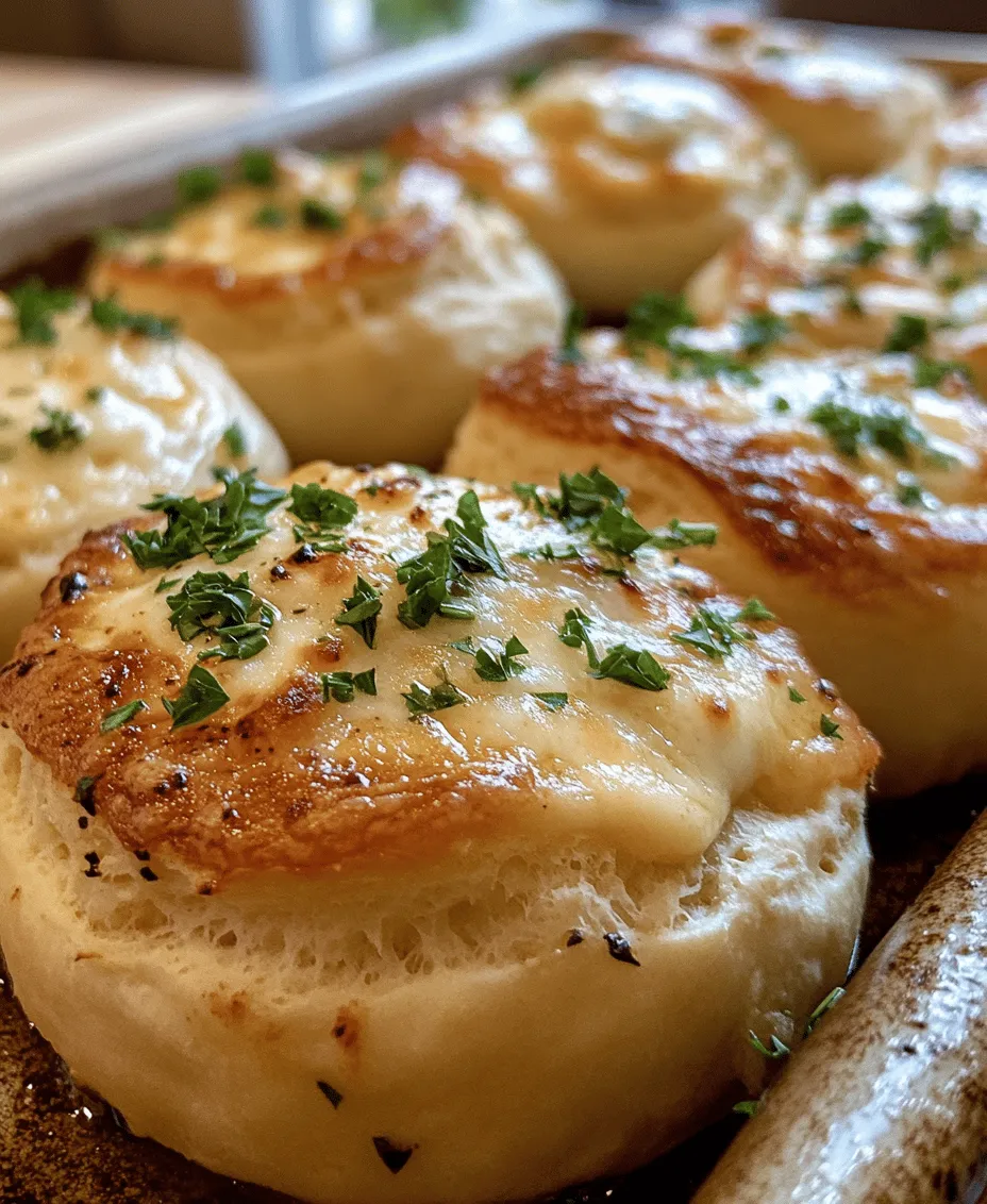 If you're on the hunt for a snack that tantalizes the taste buds, look no further than Pillsbury Biscuit Garlic Butter Cheese Bombs. This delectable dish combines the flaky, buttery goodness of Pillsbury Grands! Biscuits with the mouthwatering flavors of gooey cheese and aromatic garlic butter. Whether you're entertaining guests, preparing for a family gathering, or simply indulging in a late-night snack, these cheese bombs are a versatile treat that can be served in various settings. Their alluring aroma and irresistible taste make them an instant favorite, captivating anyone who takes a bite.