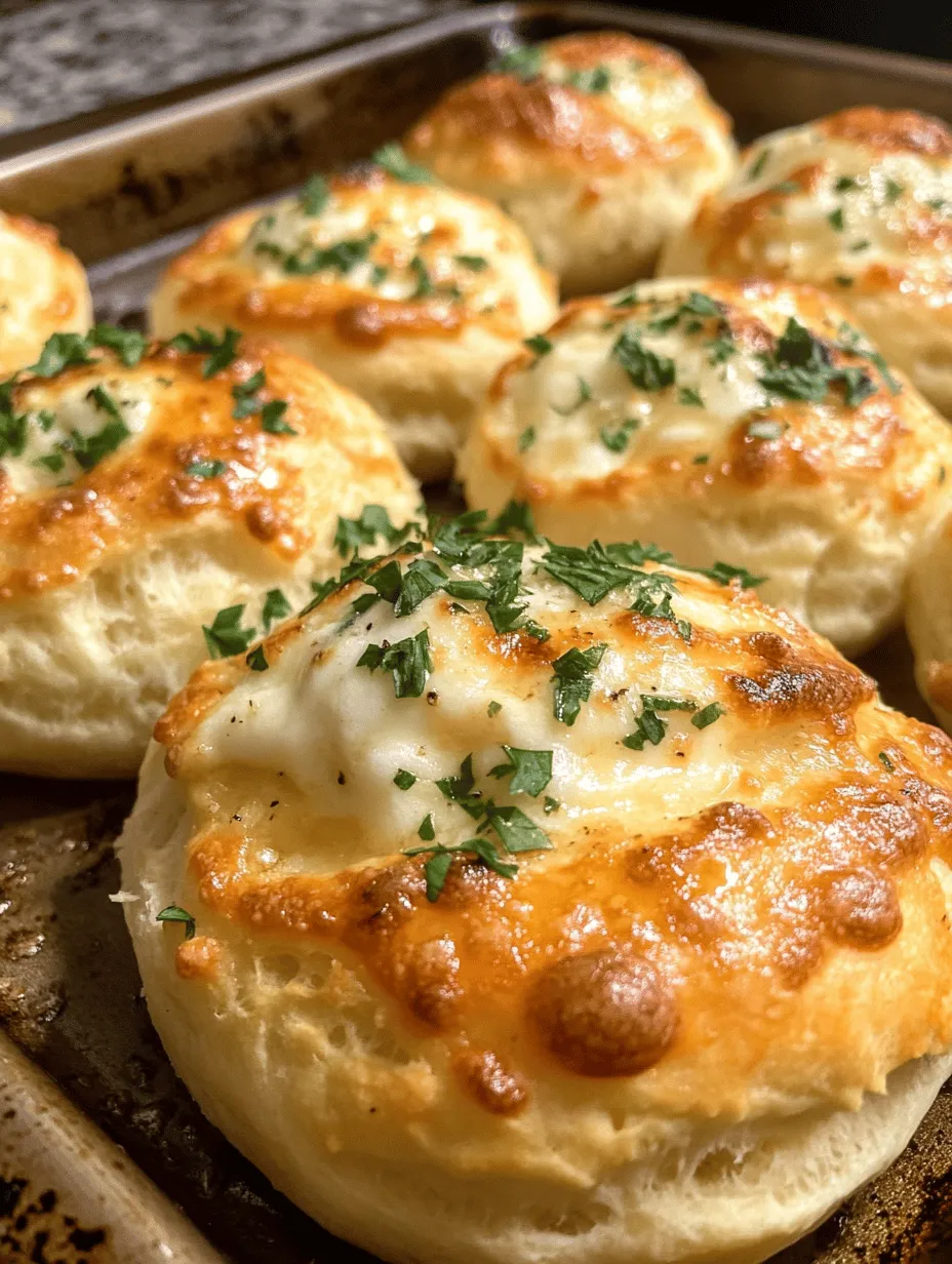 If you're on the hunt for a snack that tantalizes the taste buds, look no further than Pillsbury Biscuit Garlic Butter Cheese Bombs. This delectable dish combines the flaky, buttery goodness of Pillsbury Grands! Biscuits with the mouthwatering flavors of gooey cheese and aromatic garlic butter. Whether you're entertaining guests, preparing for a family gathering, or simply indulging in a late-night snack, these cheese bombs are a versatile treat that can be served in various settings. Their alluring aroma and irresistible taste make them an instant favorite, captivating anyone who takes a bite.