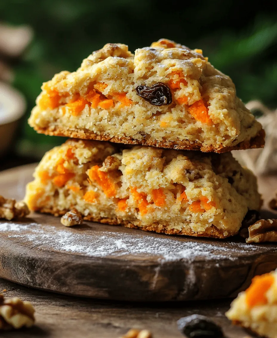 Scones have long held a cherished spot in baking culture, often associated with cozy tea times, delightful brunches, and comforting afternoons. Their versatility allows for a plethora of flavors and combinations, from classic buttermilk scones to fruit-infused variations. Among these, Carrot Cake Scones stand out as a unique take on the beloved carrot cake, combining the moist, spiced flavors of the traditional dessert with the delightful texture of a scone.