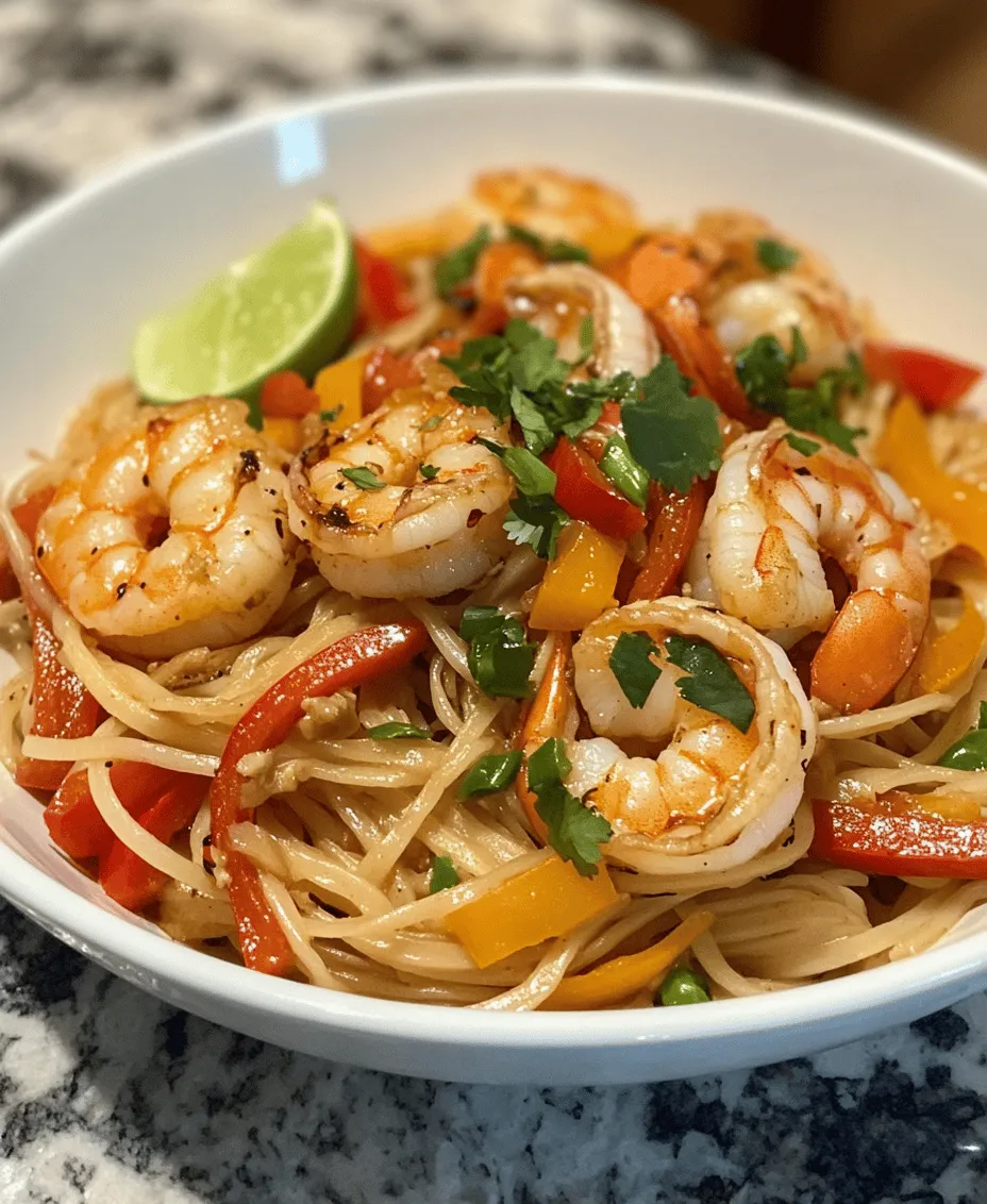 If you’re in search of a quick, flavorful, and satisfying meal, look no further than Spicy Garlic Shrimp Noodles. This dish beautifully marries the delicate taste of shrimp with the robust flavors of garlic and ginger, all enveloped in tender rice noodles. Perfect for weeknight dinners or impressing guests, this recipe is not only simple to prepare but also bursting with health benefits.