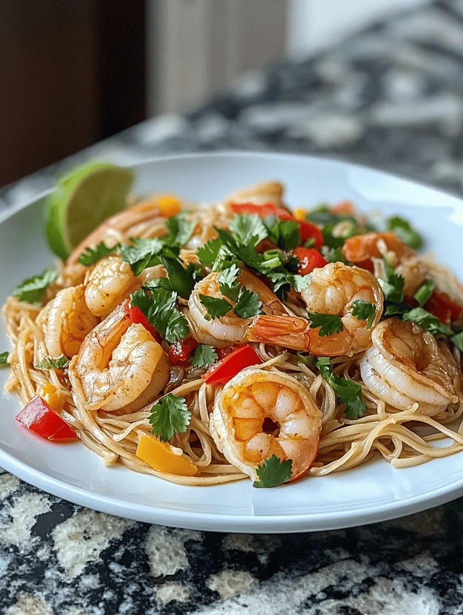 If you’re in search of a quick, flavorful, and satisfying meal, look no further than Spicy Garlic Shrimp Noodles. This dish beautifully marries the delicate taste of shrimp with the robust flavors of garlic and ginger, all enveloped in tender rice noodles. Perfect for weeknight dinners or impressing guests, this recipe is not only simple to prepare but also bursting with health benefits.