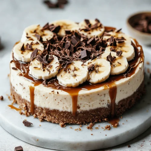No-bake cheesecakes have taken the dessert world by storm, and for good reason. These delightful treats blend the creamy richness of traditional cheesecake with the convenience of not having to turn on an oven. This makes them not only a practical option for home bakers but also a fantastic choice for those who may be intimidated by the thought of baking. One of the most beloved variations of no-bake cheesecake is the banoffee cheesecake, a luscious concoction that combines the sweet, caramelized flavors of bananas and toffee with a creamy cheesecake filling.