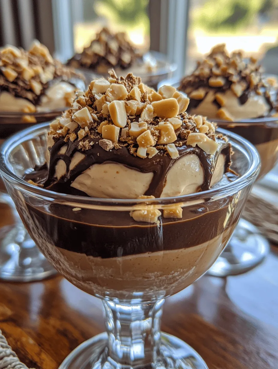 Indulging in a dessert that combines the rich, nutty flavor of peanut butter with the luxurious smoothness of chocolate is a simple pleasure that can elevate any occasion. The Decadent Peanut Butter Mousse with Rich Chocolate Ganache is not just a treat for the taste buds; it’s an experience that brings comfort and joy with every bite. This delightful dessert not only satisfies your sweet tooth but also impresses with its elegant presentation, making it a perfect choice for everything from family gatherings to sophisticated dinner parties.