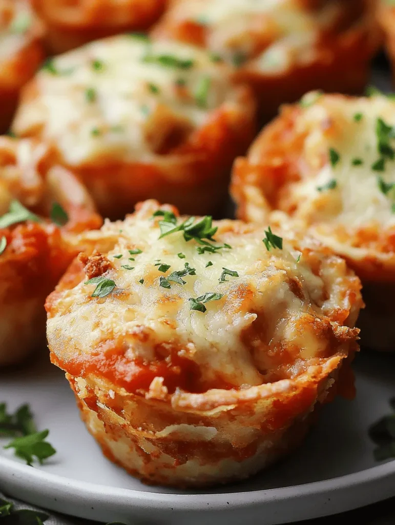 To craft the perfect Cheesy Chicken Parmesan Cups, it’s essential to understand the role of each ingredient. Each component contributes not only to the flavor profile but also to the texture and overall appeal of the dish.