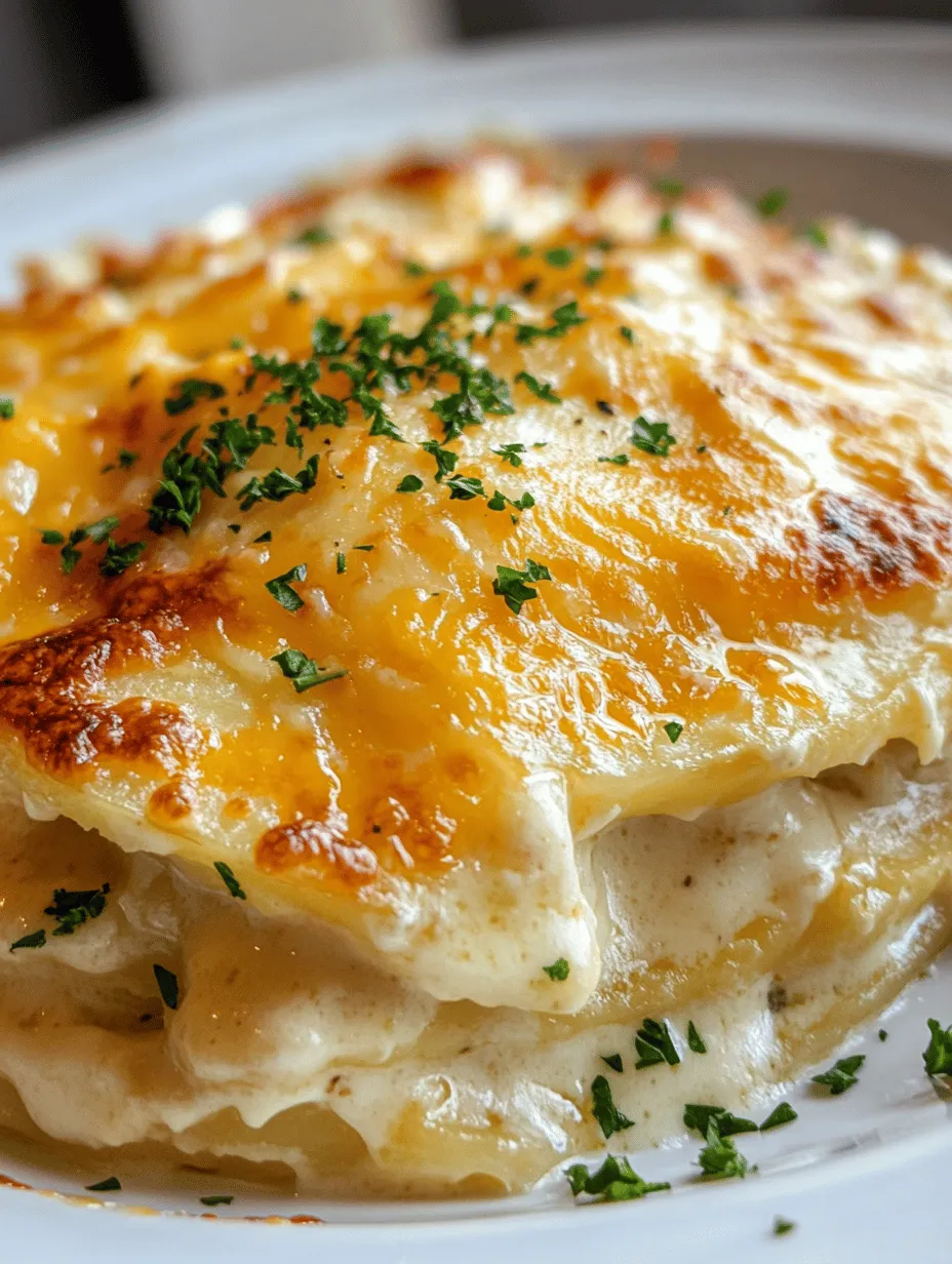 Scalloped potatoes are the epitome of comfort food, a dish that transcends generations and brings warmth to the table. This classic recipe features tender layers of thinly sliced potatoes enveloped in a rich, creamy sauce, often topped with melty cheese that creates a golden crust. The appeal of scalloped potatoes lies not just in their luxurious texture and flavor, but also in their ability to cater to various occasions. Whether it’s a cozy family dinner, a festive holiday feast, or a potluck gathering with friends, scalloped potatoes are always a welcome addition that pleases the crowd.