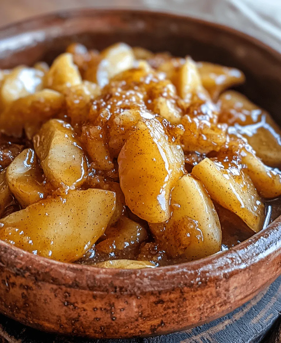 As the crisp air of fall settles in, there’s nothing quite like the aroma of cinnamon and caramel wafting through the kitchen. One dish that perfectly encapsulates this seasonal comfort is Slow Cooker Cracker Barrel Fried Apples. This beloved recipe takes simple Granny Smith apples and transforms them into a mouthwatering treat that is both sweet and slightly tangy, making it an ideal complement to any meal or delightful as a stand-alone dessert. With the ease of a slow cooker, this recipe allows flavors to meld beautifully over time, creating a dish that is as rewarding to prepare as it is to share.