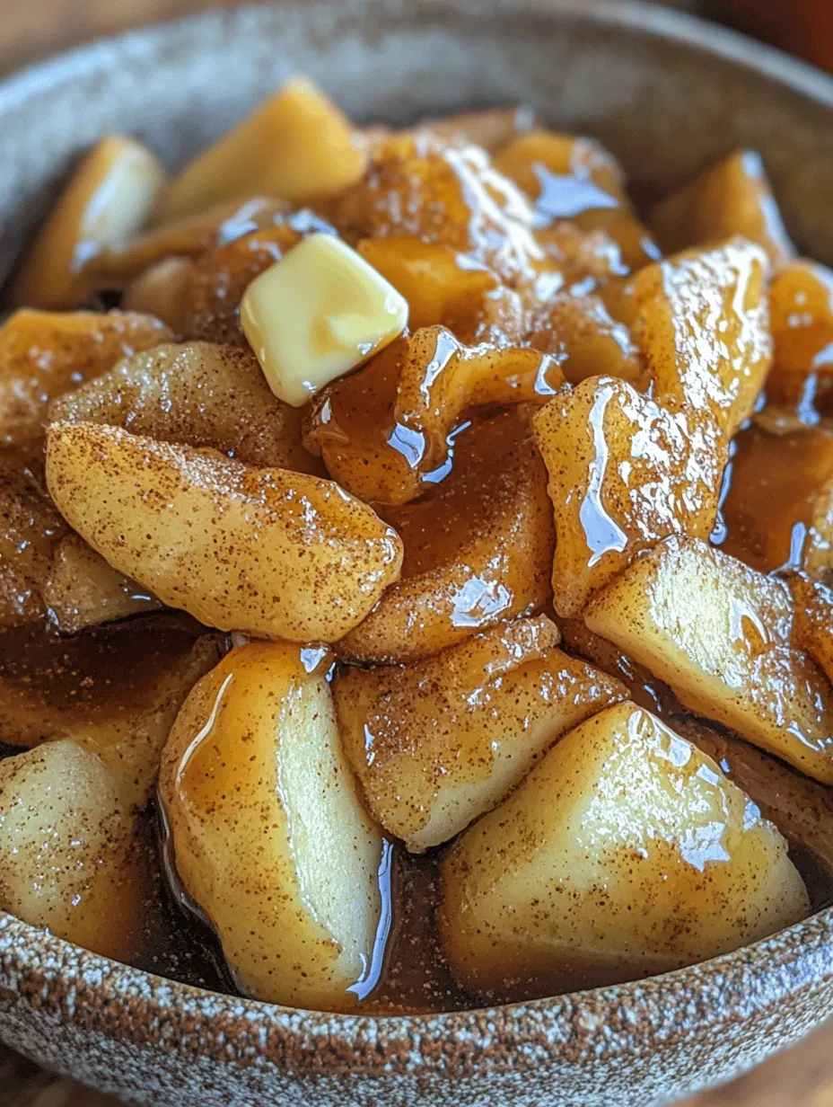 As the crisp air of fall settles in, there’s nothing quite like the aroma of cinnamon and caramel wafting through the kitchen. One dish that perfectly encapsulates this seasonal comfort is Slow Cooker Cracker Barrel Fried Apples. This beloved recipe takes simple Granny Smith apples and transforms them into a mouthwatering treat that is both sweet and slightly tangy, making it an ideal complement to any meal or delightful as a stand-alone dessert. With the ease of a slow cooker, this recipe allows flavors to meld beautifully over time, creating a dish that is as rewarding to prepare as it is to share.