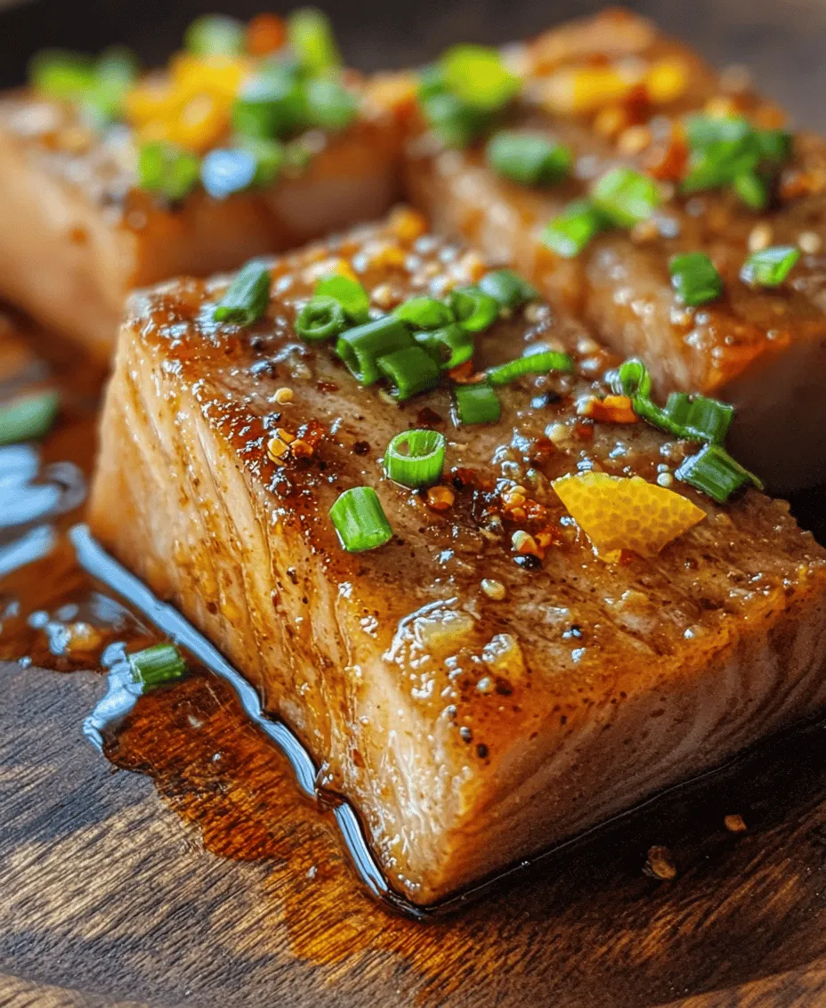Tuna steaks have become increasingly popular in contemporary cuisine, celebrated for their rich flavor, meaty texture, and remarkable versatility. Not only do they provide a satisfying meal, but they also offer an impressive nutritional profile. Tuna is packed with protein, omega-3 fatty acids, and essential vitamins and minerals, making it a fantastic choice for health-conscious diners. Whether you’re enjoying a casual family dinner or hosting a summer barbecue, marinating tuna steaks elevates the dish to new heights, enhancing the natural flavors while keeping the fish tender and moist.