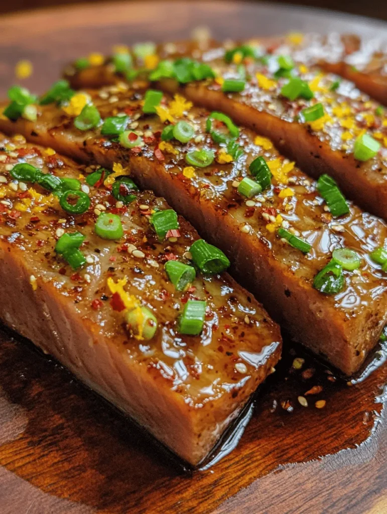 Tuna steaks have become increasingly popular in contemporary cuisine, celebrated for their rich flavor, meaty texture, and remarkable versatility. Not only do they provide a satisfying meal, but they also offer an impressive nutritional profile. Tuna is packed with protein, omega-3 fatty acids, and essential vitamins and minerals, making it a fantastic choice for health-conscious diners. Whether you’re enjoying a casual family dinner or hosting a summer barbecue, marinating tuna steaks elevates the dish to new heights, enhancing the natural flavors while keeping the fish tender and moist.
