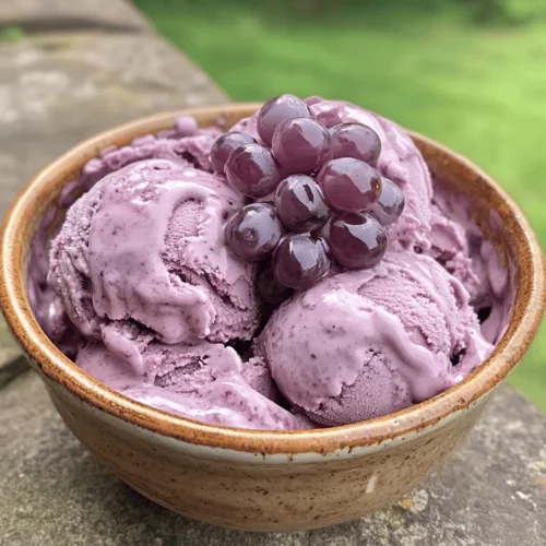 The joy of homemade ice cream is an experience that transcends the simple act of preparing a dessert; it’s about crafting a delicious treat that can bring friends and family together. As the sun shines brightly and the temperatures rise, nothing quite beats the refreshing allure of a cold scoop of ice cream. While traditional flavors like vanilla, chocolate, and strawberry have their charm, venturing into the realm of unconventional flavors can be an exciting culinary adventure. Enter grape juice ice cream—a delightful twist that combines the natural sweetness of grapes with the creamy texture of ice cream.