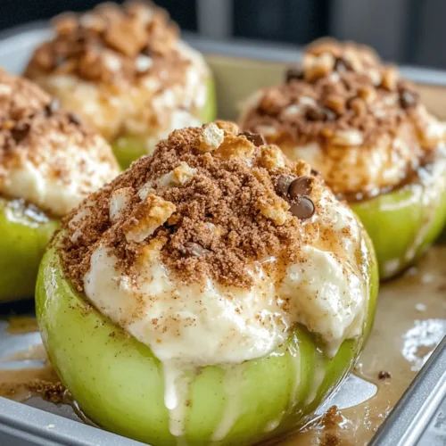 The concept of stuffed apples is a delightful twist on traditional baked desserts, bringing a unique blend of flavors and textures to the table. Imagine biting into a warm, tender apple, only to discover a luscious, creamy cheesecake filling nestled inside. This is precisely what Cheesecake Stuffed Baked Apples offer—a perfect fusion of the wholesome goodness of apples and the indulgent richness of cheesecake.