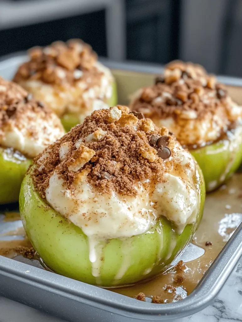 The concept of stuffed apples is a delightful twist on traditional baked desserts, bringing a unique blend of flavors and textures to the table. Imagine biting into a warm, tender apple, only to discover a luscious, creamy cheesecake filling nestled inside. This is precisely what Cheesecake Stuffed Baked Apples offer—a perfect fusion of the wholesome goodness of apples and the indulgent richness of cheesecake.