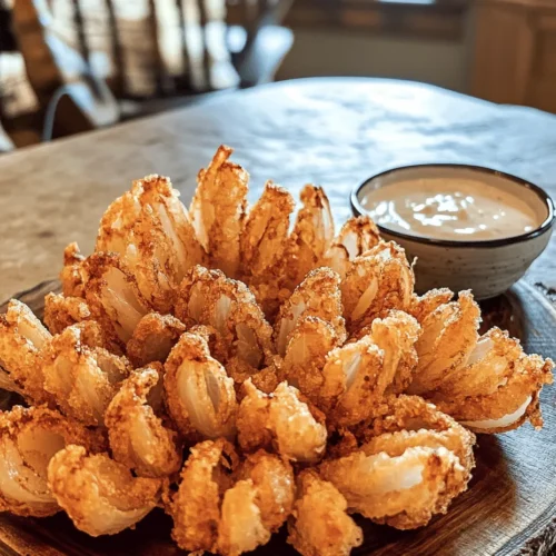 If you’ve ever dined at a popular chain restaurant known for its appetizers, you’re likely familiar with the tantalizing allure of blooming onions. These oversized, crispy onion blossoms are a crowd-pleaser, offering a crunchy exterior that gives way to sweet, tender onion petals. But why limit this delicious experience to just one giant onion? Enter the bite-sized blooming onions—a fun, shareable twist on the classic recipe that makes for an ideal appetizer or snack at your next gathering.