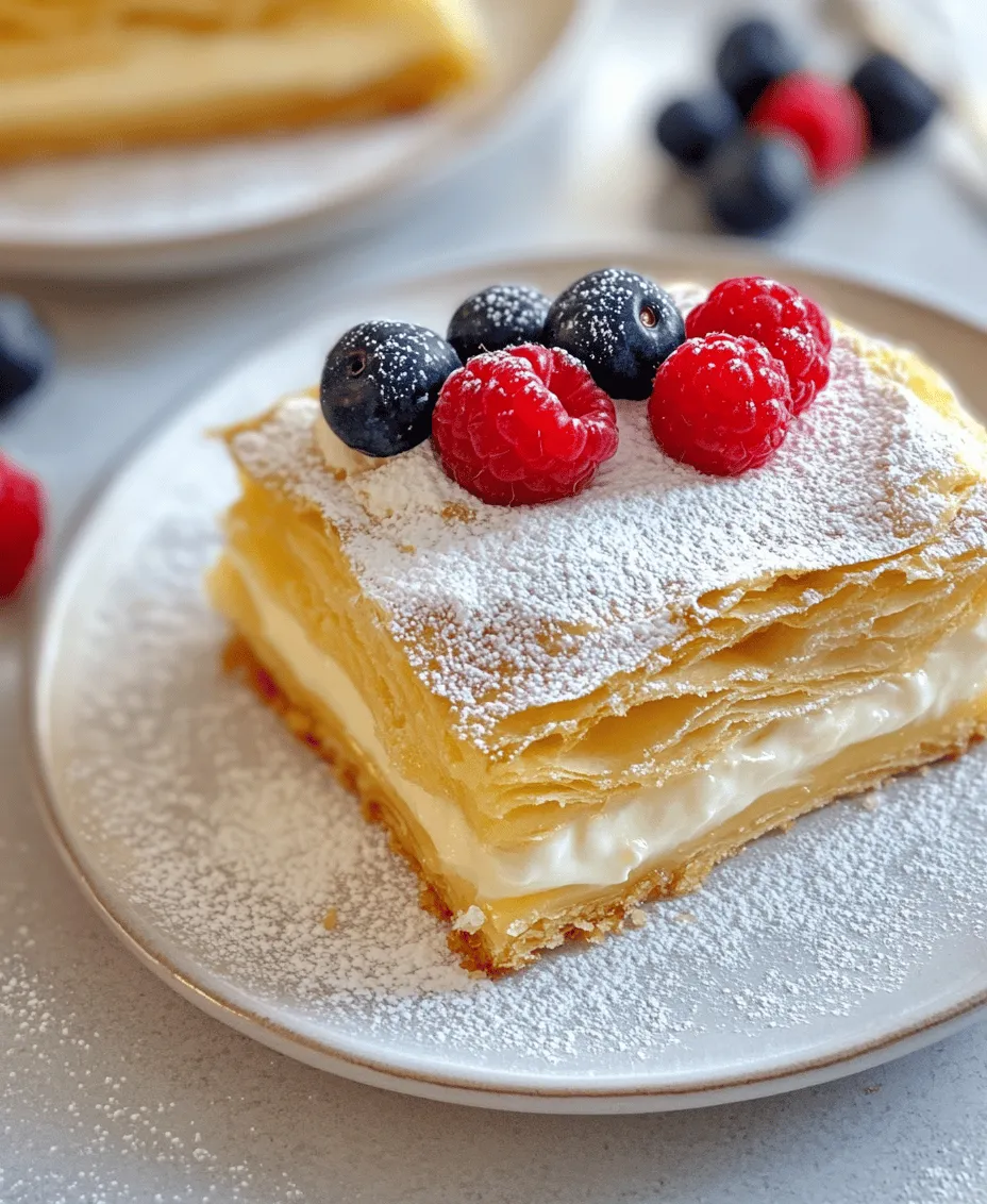 Puff pastry is a marvel of culinary artistry, known for its unique ability to create light, flaky layers that melt in your mouth. Its rich history dates back centuries, originating in the kitchens of French bakers who developed this intricate technique to create pastries that would impress both the eyes and the palate. Today, puff pastry remains a beloved ingredient in a variety of desserts and savory dishes, owing to its versatility and the delightful textures it offers.