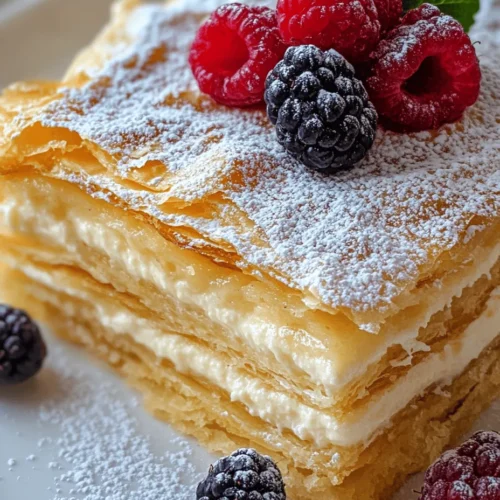Puff pastry is a marvel of culinary artistry, known for its unique ability to create light, flaky layers that melt in your mouth. Its rich history dates back centuries, originating in the kitchens of French bakers who developed this intricate technique to create pastries that would impress both the eyes and the palate. Today, puff pastry remains a beloved ingredient in a variety of desserts and savory dishes, owing to its versatility and the delightful textures it offers.