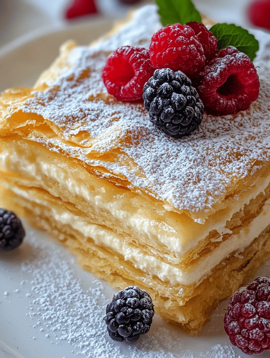 Puff pastry is a marvel of culinary artistry, known for its unique ability to create light, flaky layers that melt in your mouth. Its rich history dates back centuries, originating in the kitchens of French bakers who developed this intricate technique to create pastries that would impress both the eyes and the palate. Today, puff pastry remains a beloved ingredient in a variety of desserts and savory dishes, owing to its versatility and the delightful textures it offers.