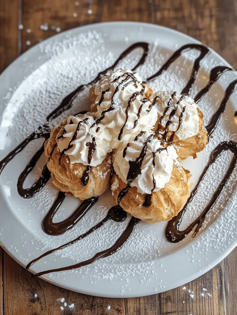 Homemade desserts hold a unique charm that evokes nostalgia, transporting us to cherished moments spent in the kitchen with loved ones. Among these delightful creations, cream puffs stand out as a timeless classic, both simple and elegant. My fondest memories of baking come from watching my mother skillfully whip up her famous cream puffs, filling our home with the comforting aroma of freshly baked pastries. Each puff was more than just a dessert; it was a symbol of love, family gatherings, and celebrations.