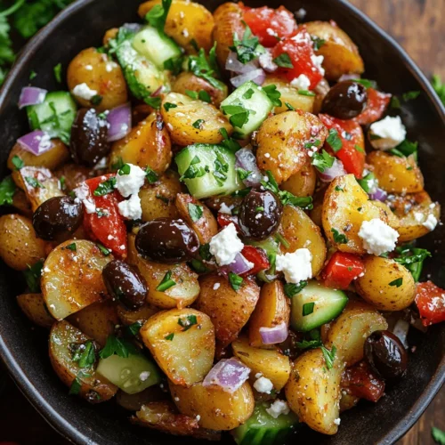 Turkish Potato Salad is a vibrant and flavorful dish that captures the essence of Mediterranean cuisine. Known for its fresh ingredients and rich flavors, this salad is a staple in Turkish households, often gracing the tables during family gatherings, picnics, and celebrations. Its popularity stems not only from its delightful taste but also from its versatility; this dish can complement various main courses, serve as a refreshing side, or even stand alone as a light meal.