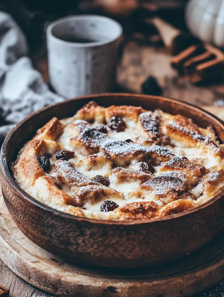 Cinnamon Roll Bread Pudding Delight is a sumptuous dessert that perfectly marries the beloved flavors of cinnamon rolls with the comforting texture of classic bread pudding. This delightful dish is not only easy to prepare but also offers a rich and satisfying experience that is sure to please both the palate and the heart. Imagine biting into a warm, gooey piece of bread pudding infused with the sweet, spicy aroma of cinnamon, enveloped in a creamy custard that melts in your mouth. This recipe is an ideal choice for various occasions — whether you’re hosting a brunch, celebrating a special event, or simply looking to indulge your sweet tooth.