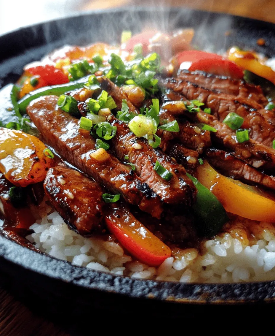If you're on the hunt for a quick, delicious, and visually stunning dish to add to your weeknight dinner rotation, look no further than Sizzling Chinese Pepper Steak. This dish is a vibrant blend of tender beef, colorful bell peppers, and aromatic spices that come together to create a mouthwatering experience that is as pleasing to the eye as it is to the palate. A beloved classic in Chinese cuisine, Sizzling Chinese Pepper Steak is known for its bold flavors and satisfying textures, making it a favorite among families and food enthusiasts alike.