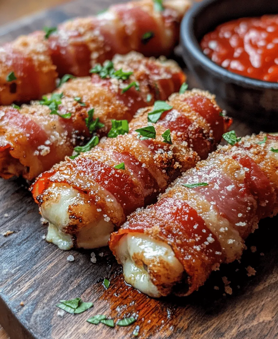 Before embarking on this culinary adventure, let’s take a closer look at the ingredients that will bring this recipe to life. Each component plays a crucial role in achieving the ultimate cheesy bacon-wrapped mozzarella stick.