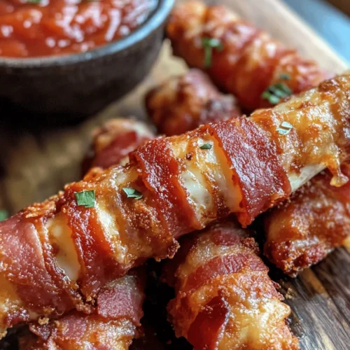 Before embarking on this culinary adventure, let’s take a closer look at the ingredients that will bring this recipe to life. Each component plays a crucial role in achieving the ultimate cheesy bacon-wrapped mozzarella stick.