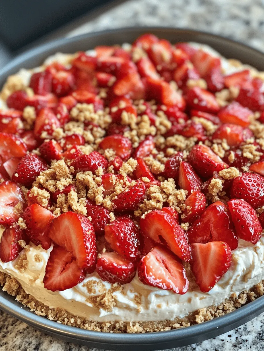 In the realm of desserts, no-bake options have surged in popularity, especially among those looking for a quick yet satisfying treat. No-bake desserts offer an ideal solution for warm weather or busy schedules, allowing you to whip up something enticing without the need for an oven. One such delightful creation is the No-Bake Strawberry Crunch Cheesecake—a dessert that not only pleases the palate but also captivates the eye with its vibrant colors and textures.