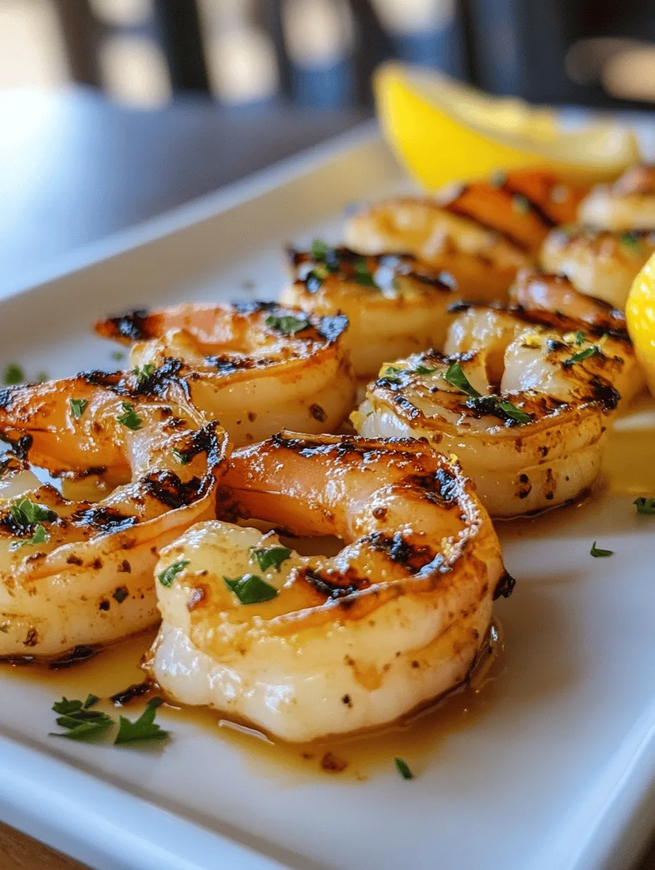 Shrimp has long been celebrated in culinary traditions around the globe for its versatility, delicate flavor, and quick cooking time. Whether it’s featured in a rich seafood paella, tossed in a refreshing salad, or grilled to perfection, shrimp can easily elevate any meal. Among the myriad of shrimp dishes, Grilled Lemon-Garlic Shrimp Skewers stand out as a favorite due to their vibrant flavors and effortless preparation. Infused with the zesty brightness of lemon and the aromatic allure of garlic, these skewers are not just a feast for the palate but also for the eyes—making them an ideal choice for everything from laid-back family dinners to lively summer barbecues.