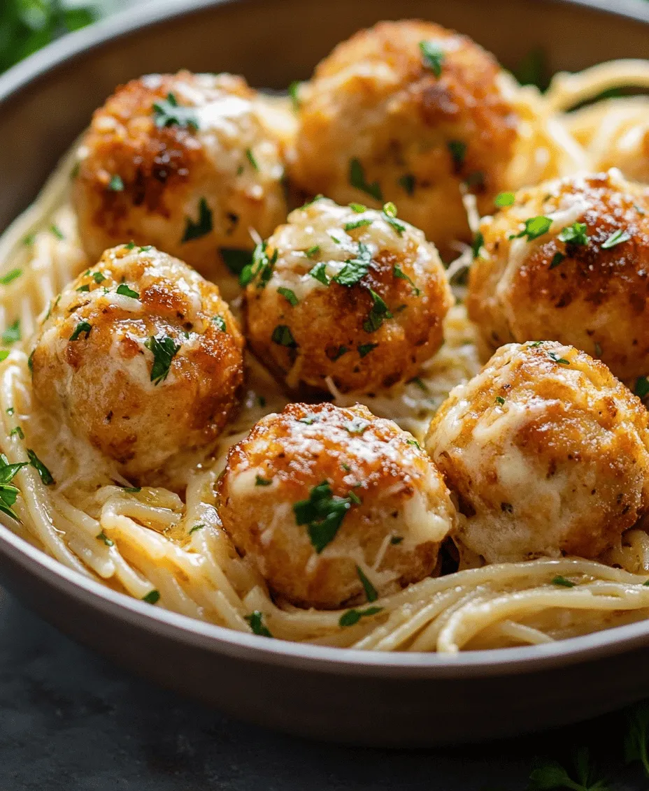 If you're on the hunt for a dish that marries comfort with a touch of gourmet flair, look no further than Garlic Butter Chicken Balls with Creamy Parmesan Pasta. This culinary creation is not only visually appealing but is also a delightful explosion of flavors that will tantalize your taste buds. Whether you're hosting a family dinner, preparing a meal for guests, or simply treating yourself on a weeknight, this recipe is tailor-made for any occasion.