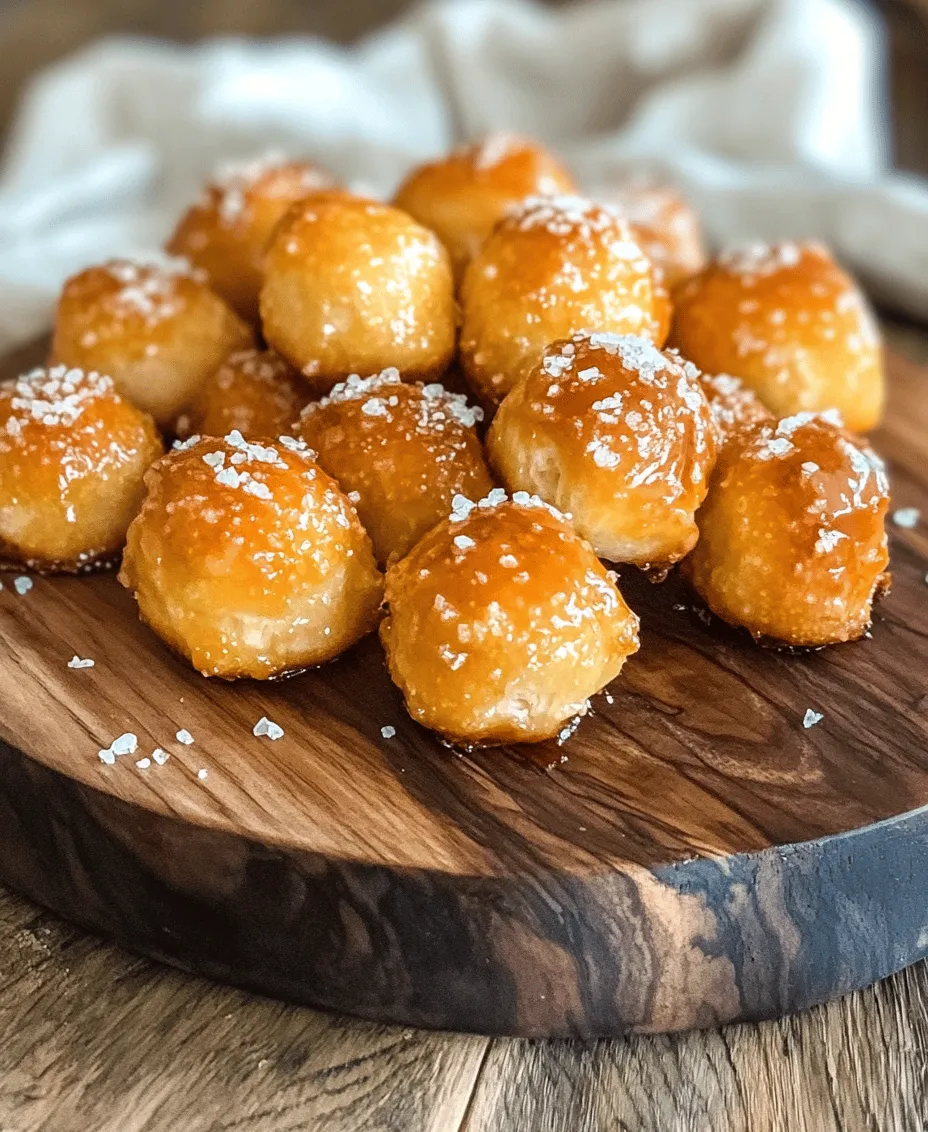 Soft pretzel bites have carved out a special place in the hearts of snack lovers everywhere, transcending their humble beginnings as a street food staple. Their warm, buttery goodness, combined with a slightly chewy texture, makes them an irresistible treat at sports events, family gatherings, or movie nights at home. Unlike ordinary snacks, soft pretzel bites offer a unique blend of flavors and textures that elevate any occasion. The allure of these bite-sized delights lies not only in their taste but also in their versatility; they can be paired with an array of dips, from classic mustard to rich cheese sauces, making them an ideal appetizer or snack for any palate.