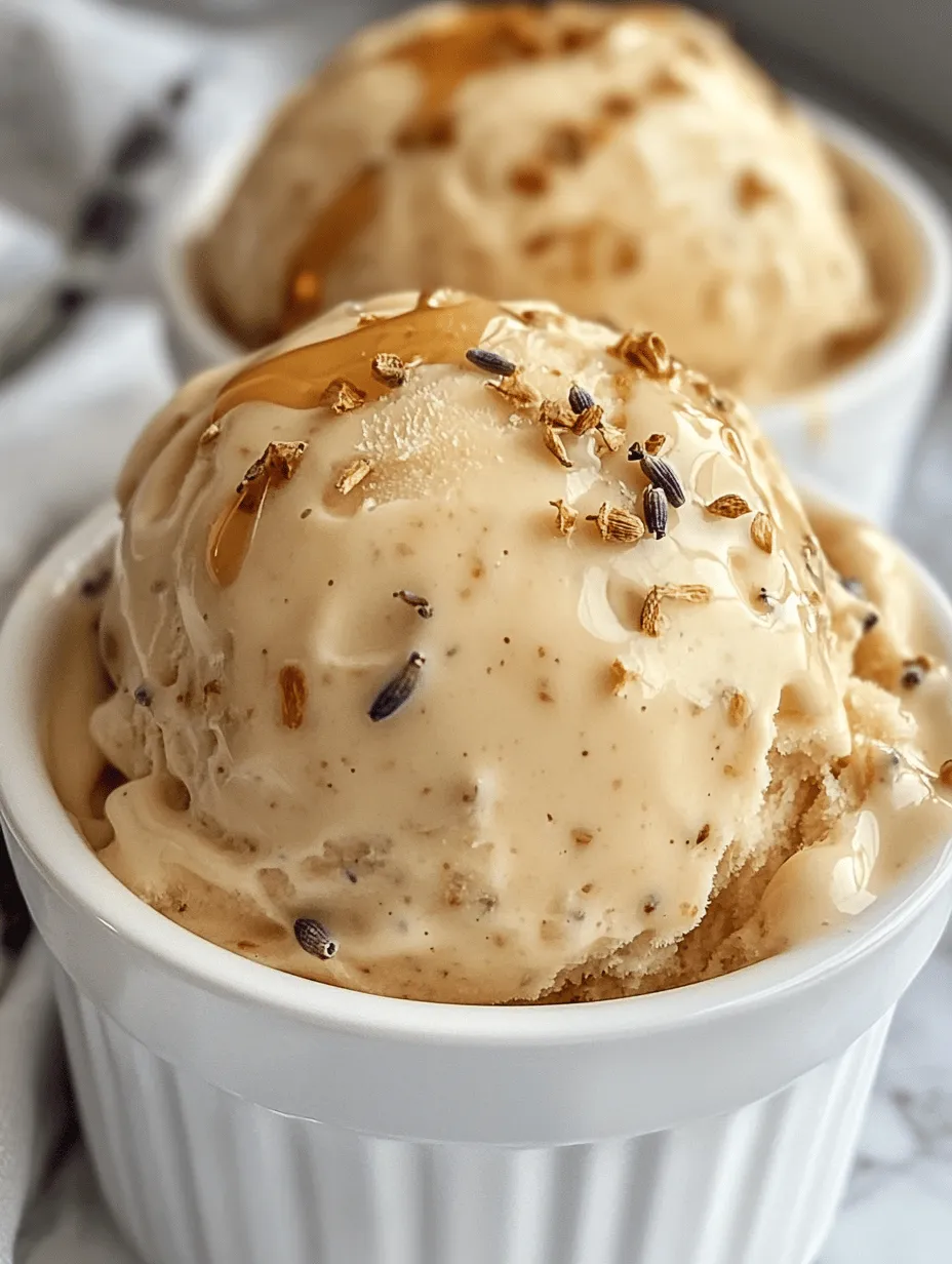 Before diving into the steps of making honey lavender ice cream, it is essential to understand the role each ingredient plays in achieving the perfect balance of flavor and texture. Here’s a closer look at the key components of this delightful recipe.